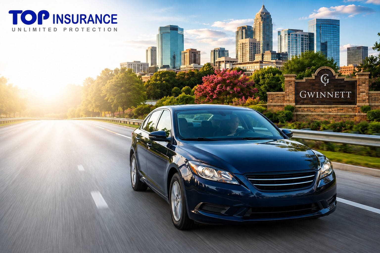 Seguro de auto asequible en el condado de Gwinnett: opciones en Lawrenceville, Duluth y Norcross